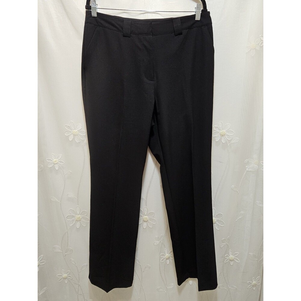 Worthington Womens Size 14Black Dress Pants Career Office Casual Business Solid